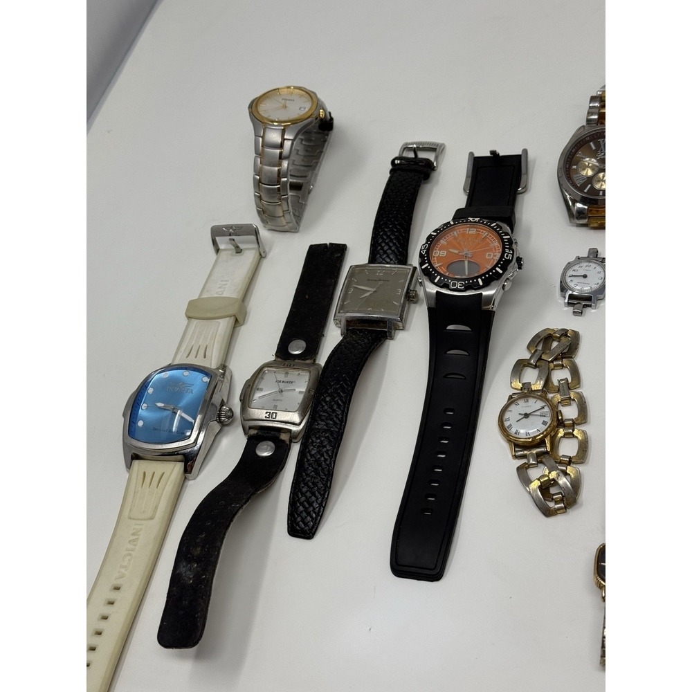15 Watch Lot Invicta Casio Timex Vostok Tommy Bahama Parts Repair Untested - Picture 15 of 16
